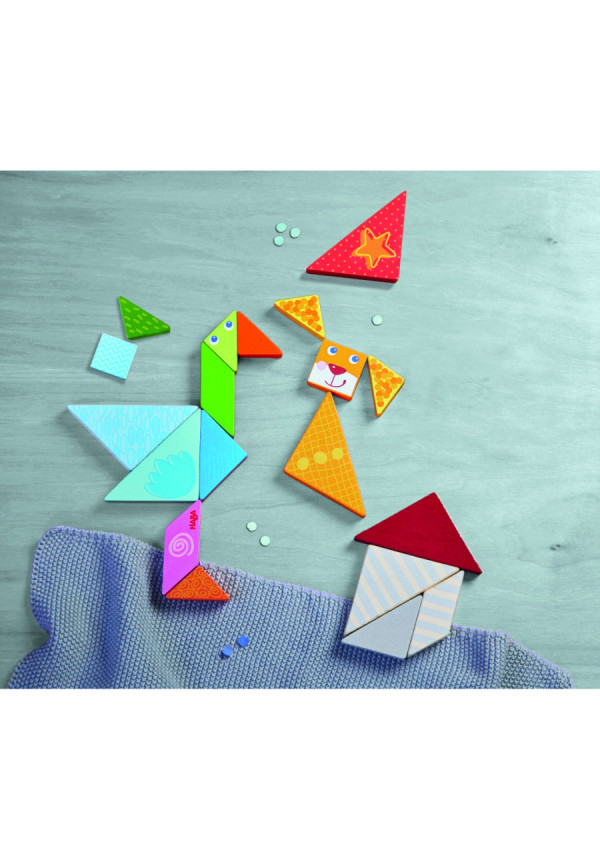 Juego de Composición Mix de Tangram HABA