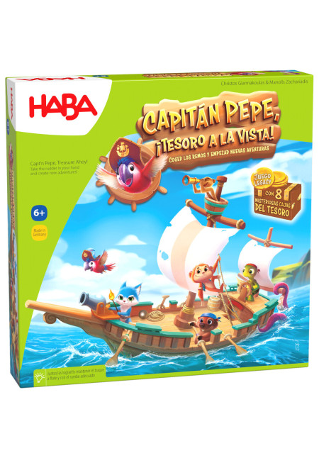 Capitán Pepe, ¡Tesoro a la Vista! HABA
