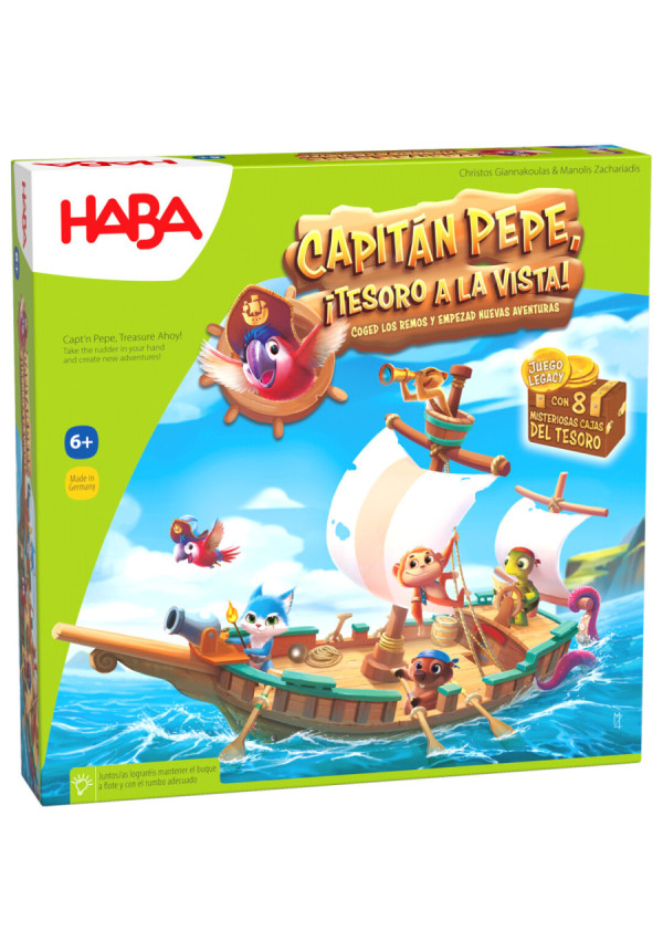 Capitán Pepe, ¡Tesoro a la Vista! HABA