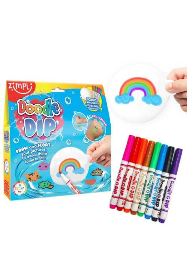 DIBUJOS MAGICOS DOODLE ´N´ DIP ZIMPLIKIDS