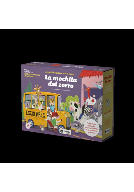 LA MOCHILA DEL ZORRO - BINGO MANOLITO BOOKS