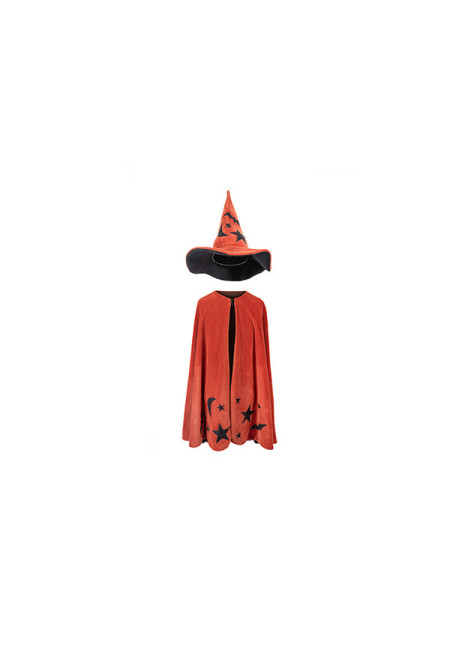Capa y sombrero de Mago TALLA 4-6 AÑOS GREAT PRETENDERS