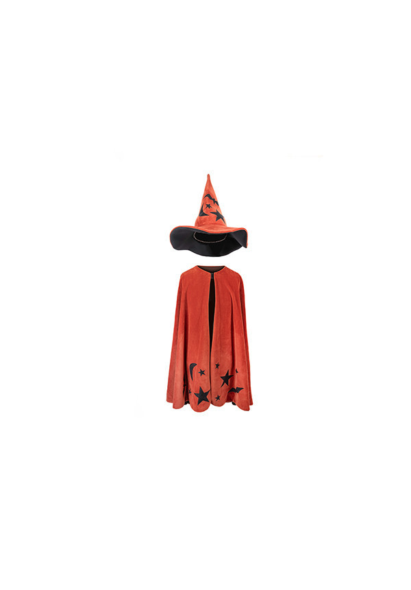Capa y sombrero de Mago TALLA 4-6 AÑOS GREAT PRETENDERS