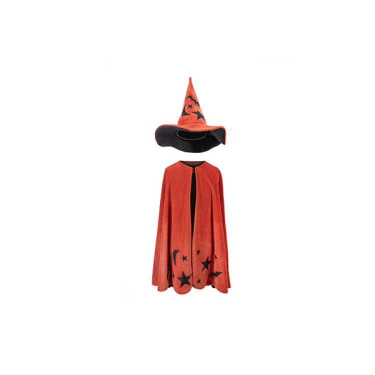 Capa y sombrero de Mago TALLA 4-6 AÑOS GREAT PRETENDERS
