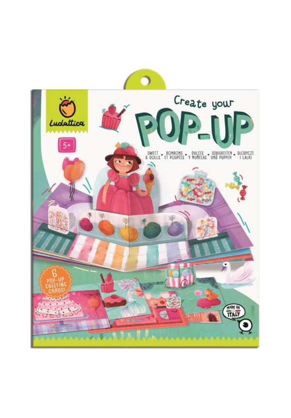 Crea tu Pop-up - Caramelos Dulces LUDATTICA