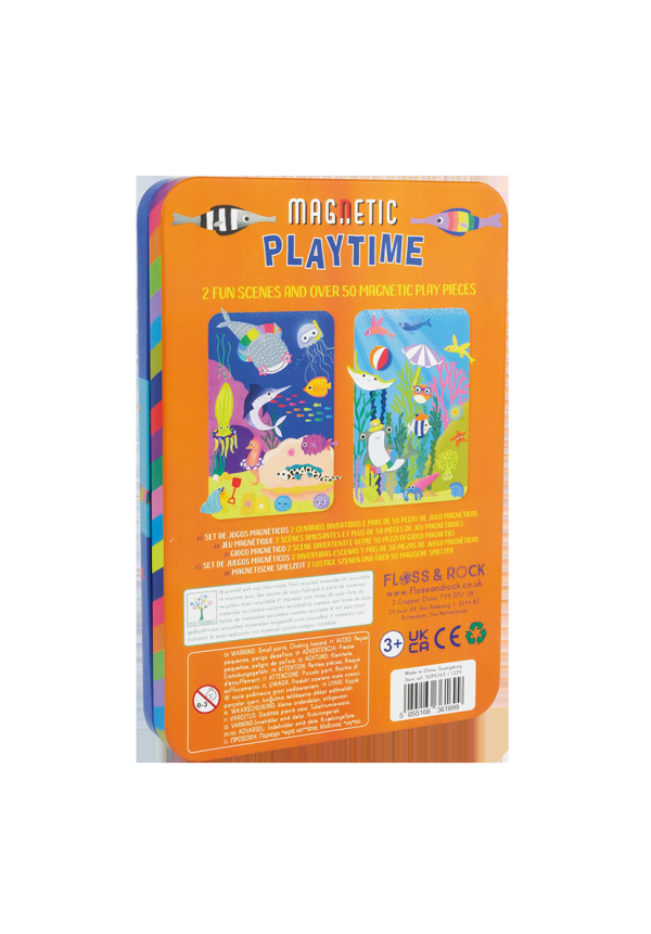 ESTUCHE METALICO JUEGO MEGNETICO OCEAN FLOSS&ROCK 