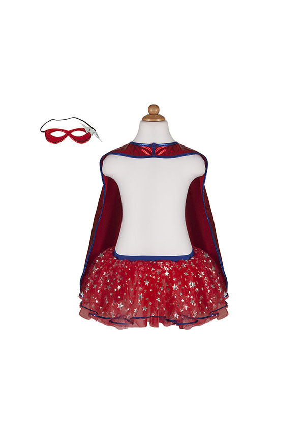 SET Super heroina TALLA 7-8 GREAT PRETENDERS