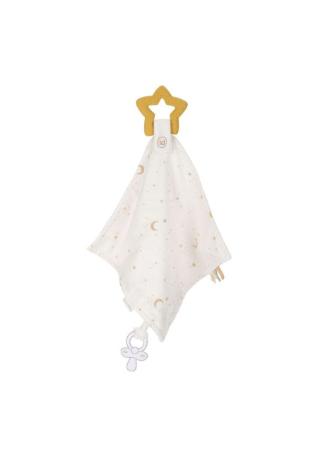 DOUDOU CON MORDEDOR NEWBORN NATURALS  LITTLE DUTCH