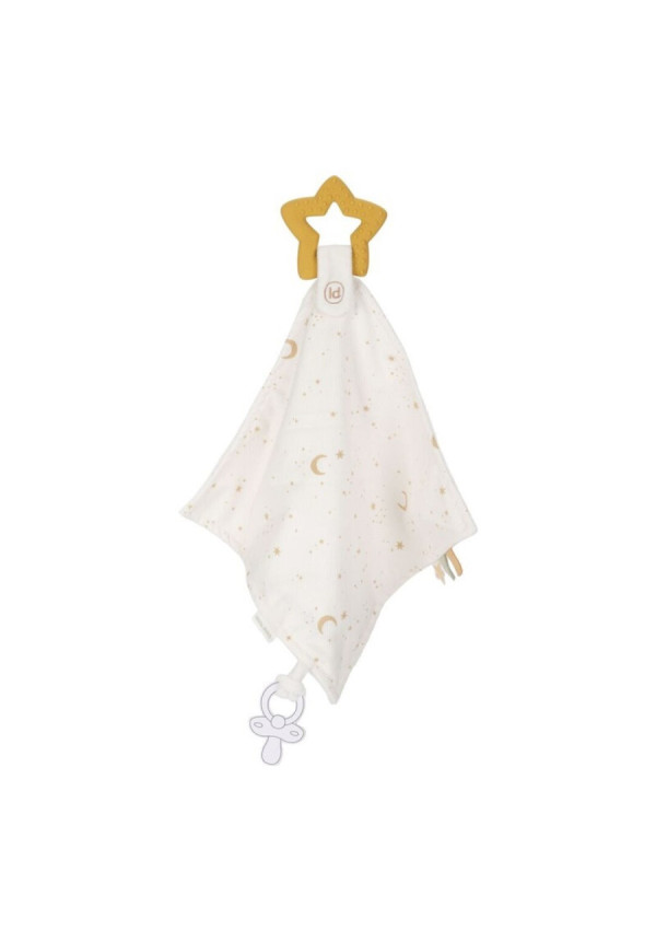 DOUDOU CON MORDEDOR NEWBORN NATURALS  LITTLE DUTCH