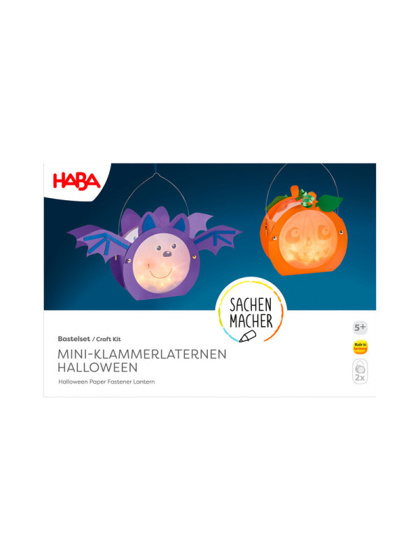 Set Creativo - Farolillos de Papel Halloween HABA  Set Creativo - Farolillos de Papel Halloween HABA