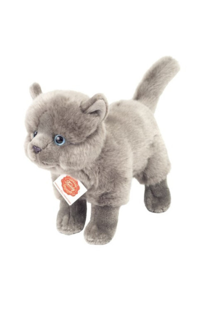 Gato Cartujo de Pie 20 cm HERMANN TEDDY