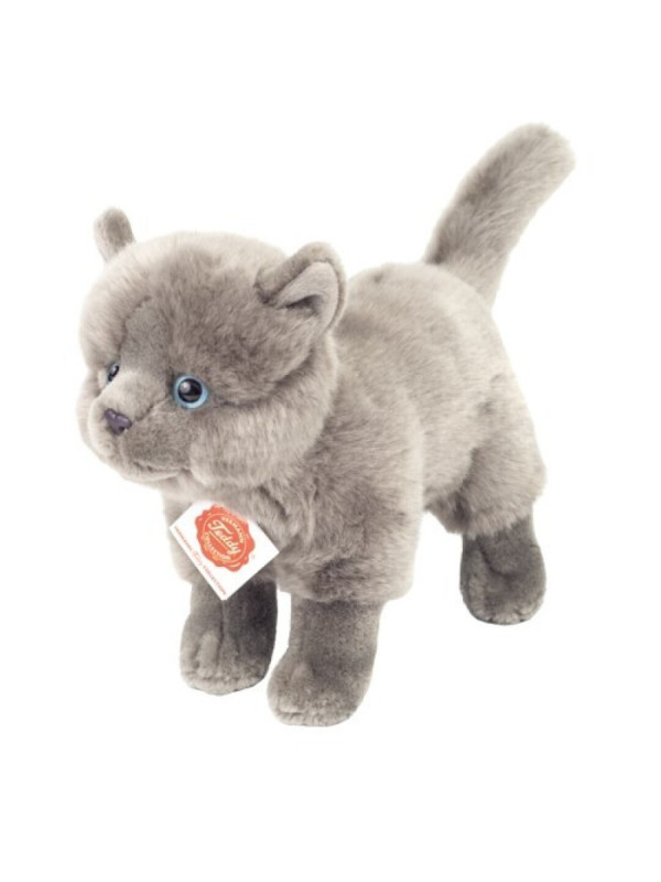 Gato Cartujo de Pie 20 cm HERMANN TEDDY