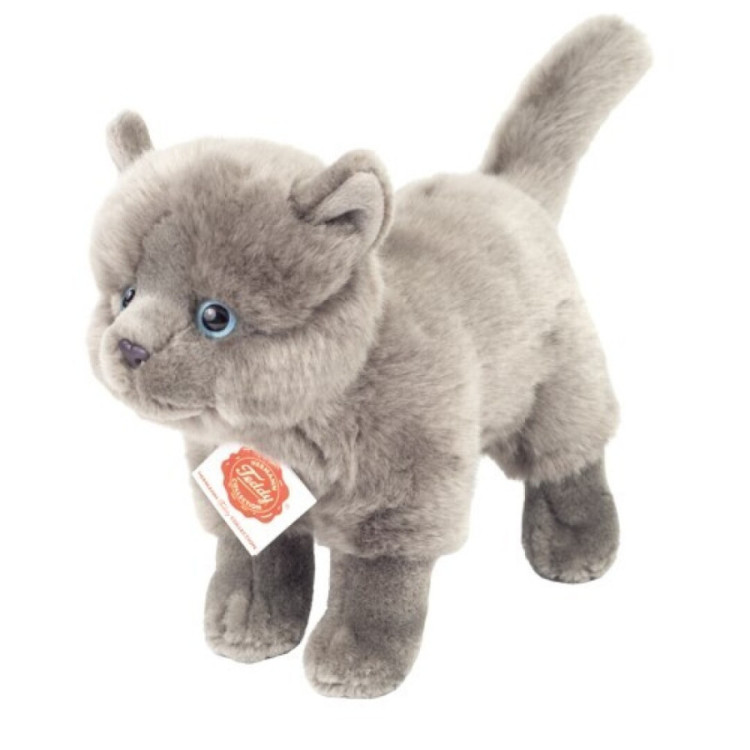 Gato Cartujo de Pie 20 cm HERMANN TEDDY