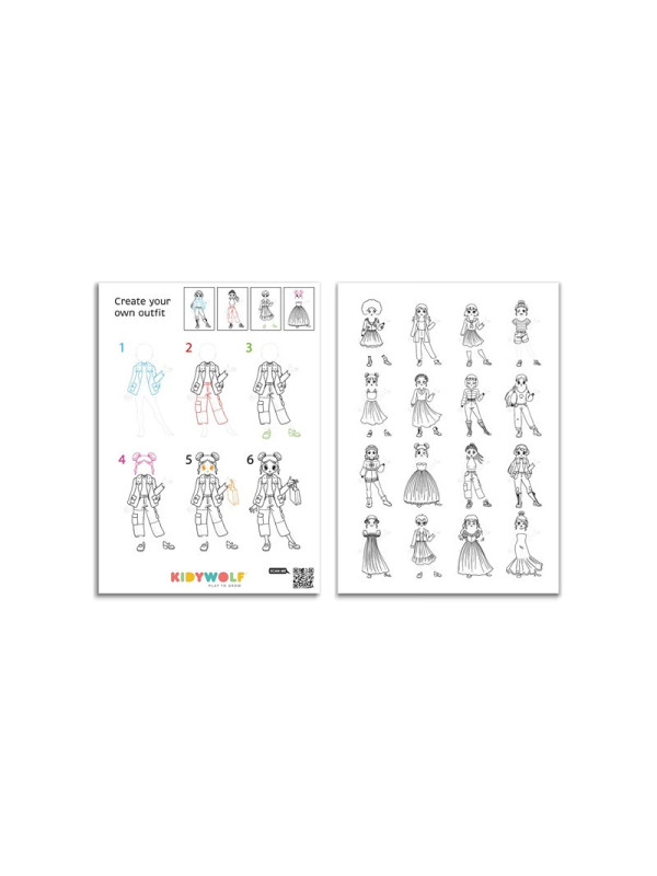 KIDYDRAW-PRO color rosa KYDYWOLF