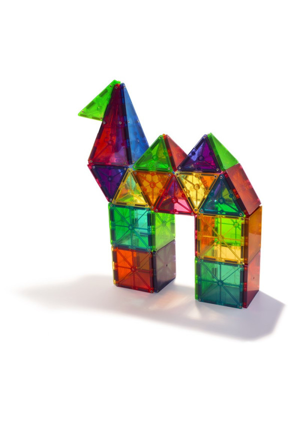 MAGNA-TILES CLEAR COL. 100 pcs