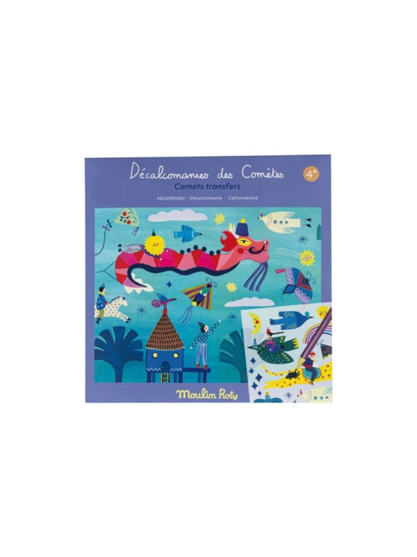 Calcomanías Comètes Filantes MOULIN ROTY 