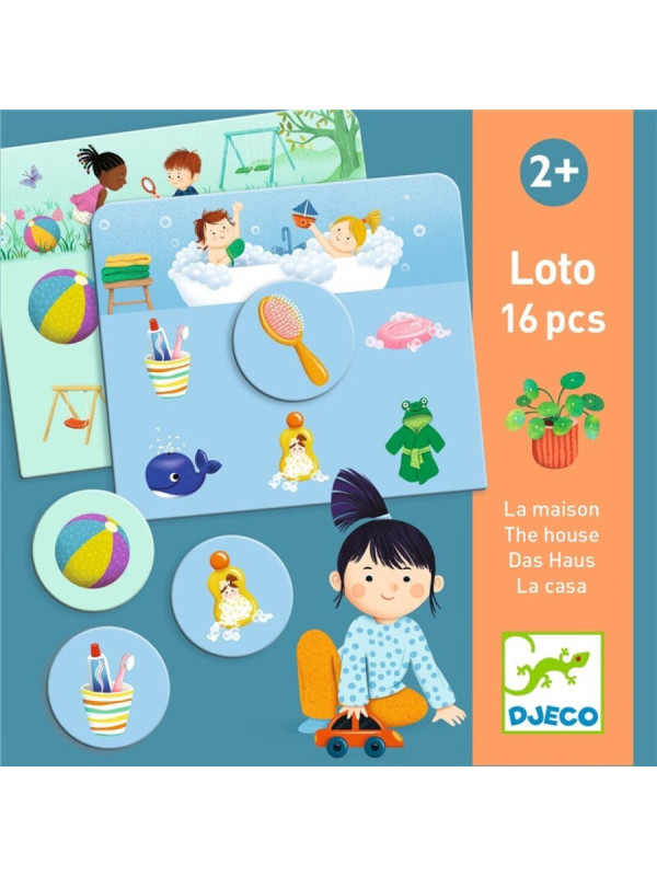 Educativos Loto La casa DJECO