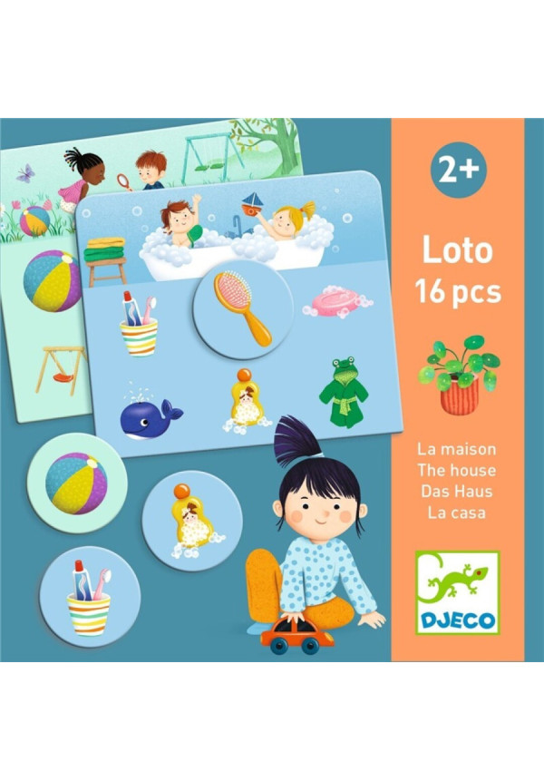 Educativos Loto La casa DJECO