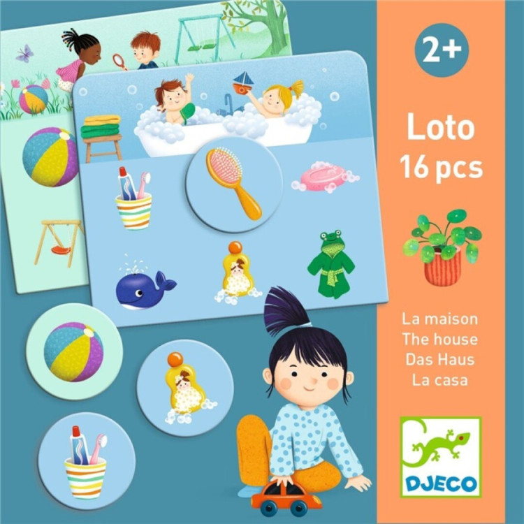 Educativos Loto La casa DJECO