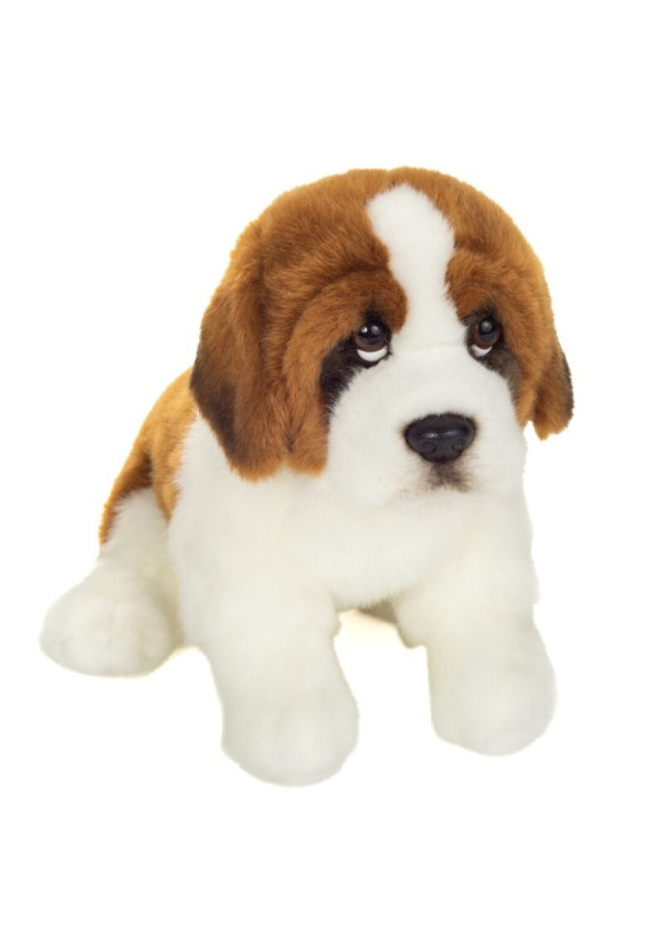 Perro San Bernardo Sentado 25 cm  HERMANN