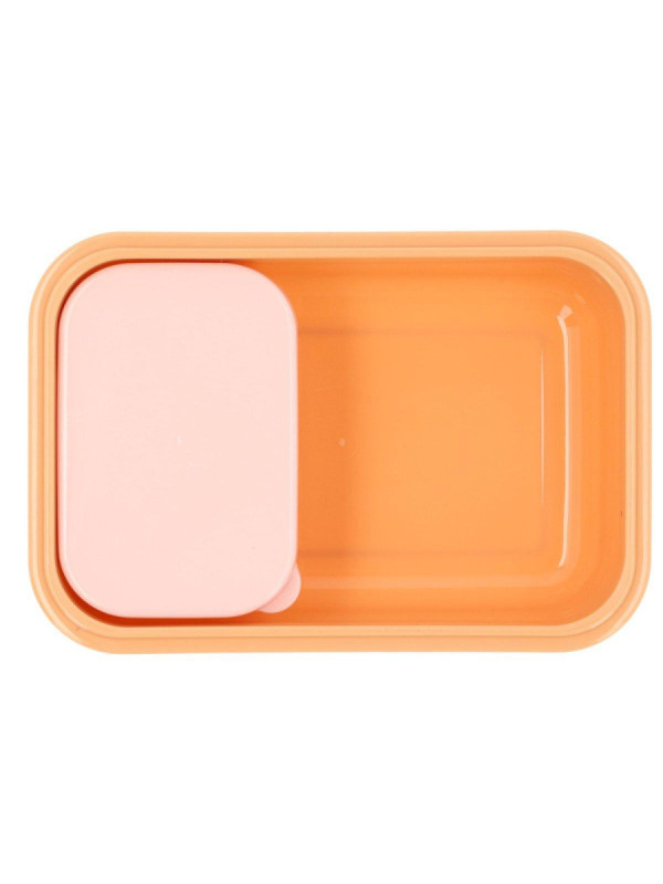 Caja Almuerzo Bento Big Stripes Pink Monnëka