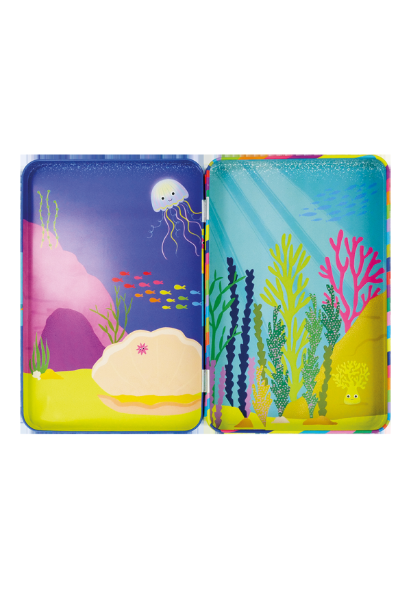 ESTUCHE METALICO JUEGO MEGNETICO OCEAN FLOSS&ROCK 