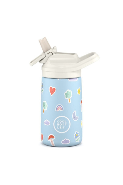 The Kiddie Bottle - Rainbow Clouds 350ml The Kiddie Bottle - Rainbow Clouds 350ml