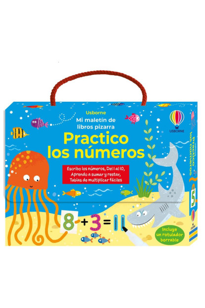 LIBRO: Practico Los Numeros - Mi Maletin De Libros Pizarra