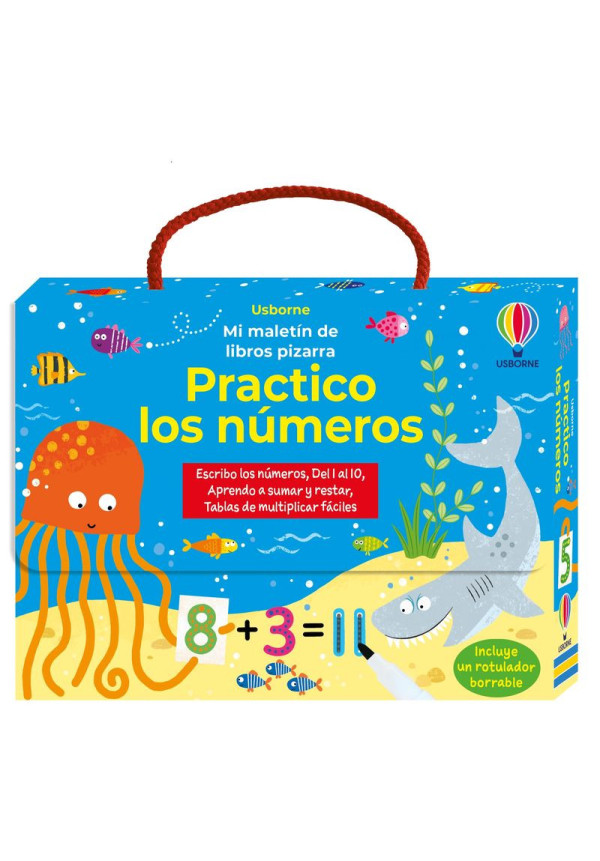 LIBRO: Practico Los Numeros - Mi Maletin De Libros Pizarra