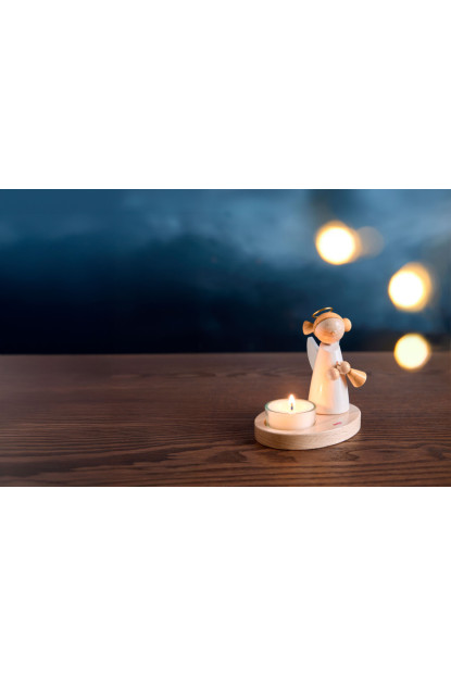 Ángel con Portavelas HABA