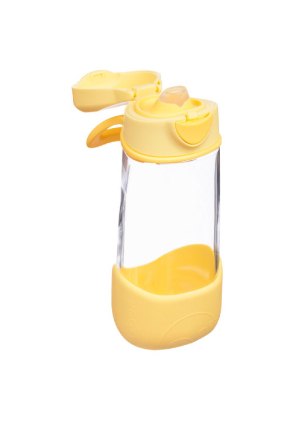 Botella tritán con boquilla y asa 450ml B.Box - Lemon Twist