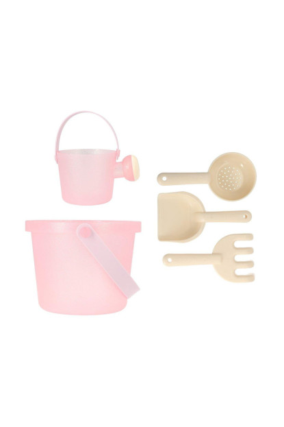 Set de Juguetes de Playa Cubo Glitter Monnëka