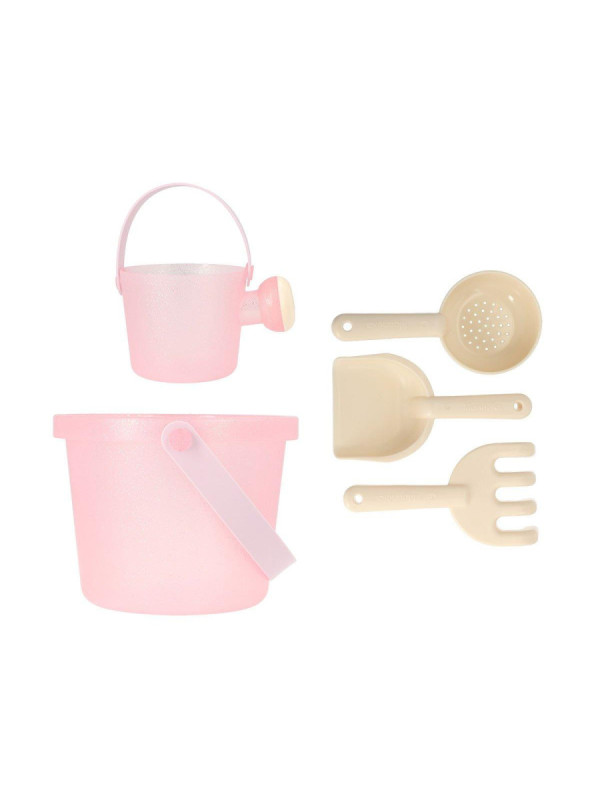 Set de Juguetes de Playa Cubo Glitter Monnëka