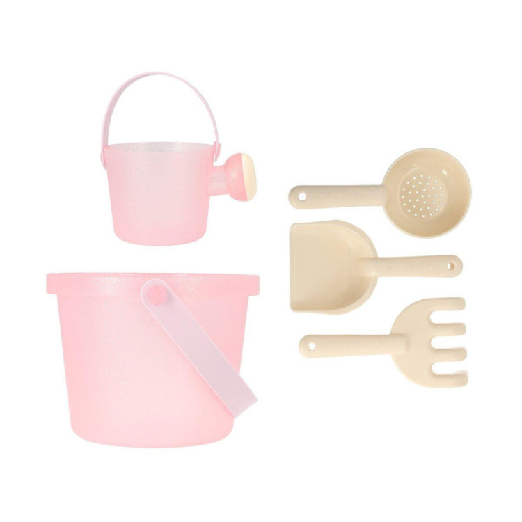 Set de Juguetes de Playa Cubo Glitter Monnëka