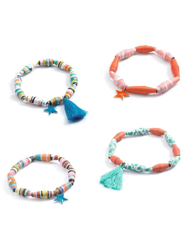 DIY Pulseras Pop y coloridas DJECO