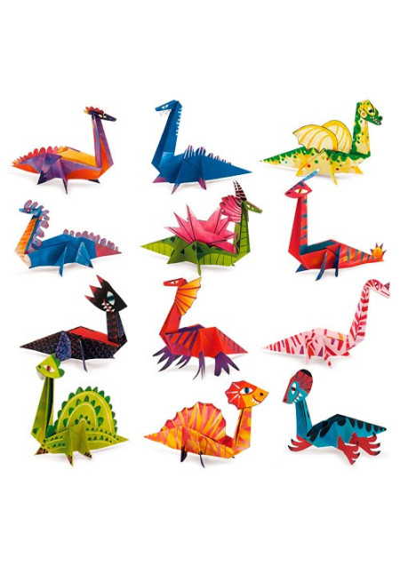 Easy Origami - Dinosauios LUDATTICA