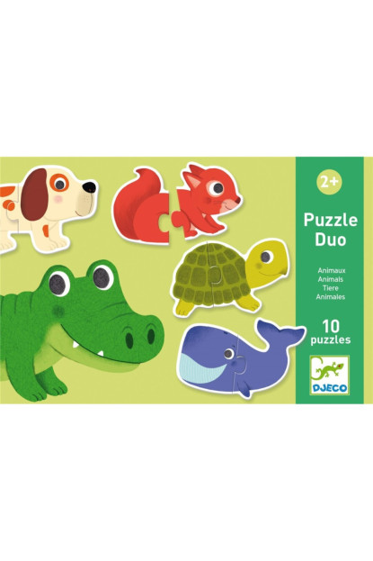 Educativos Puzzle Duo Animales