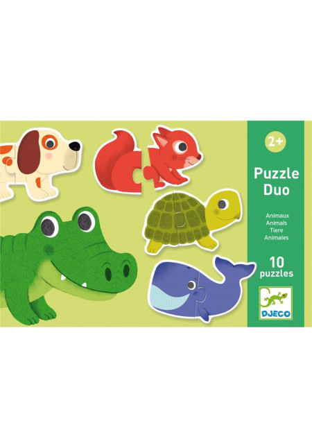 Educativos Puzzle Duo Animales