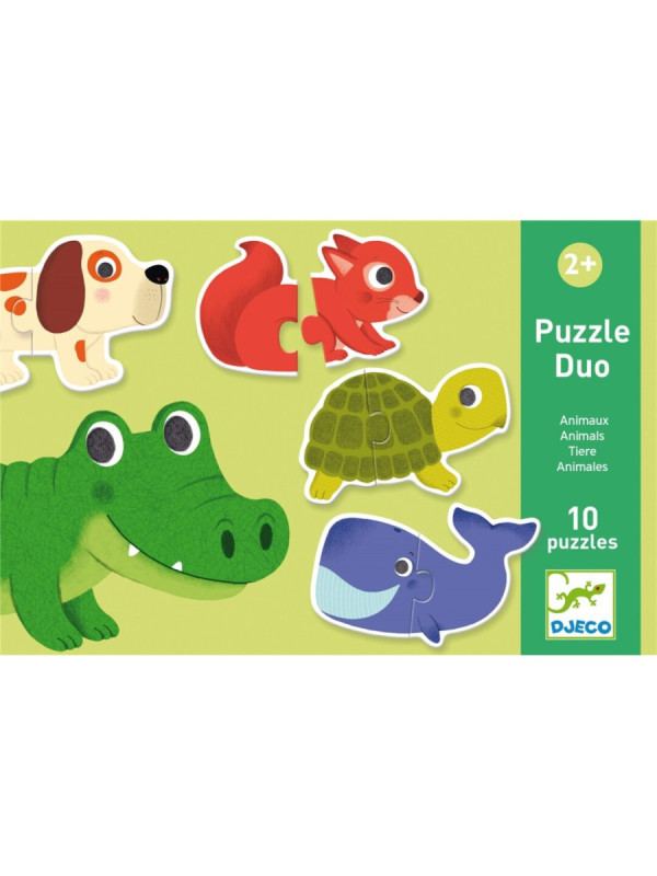 Educativos Puzzle Duo Animales