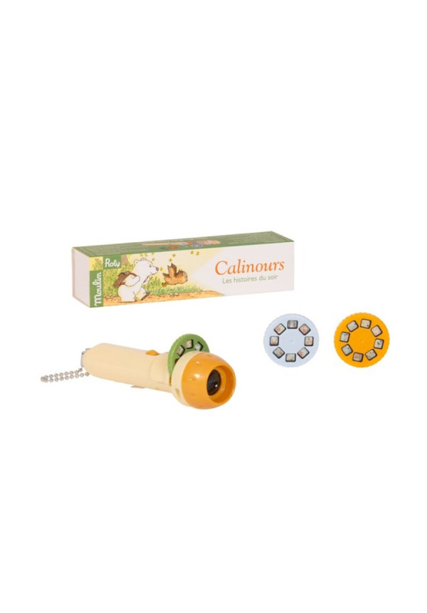 Linterna proyector de historias Calinours MOULIN ROTY