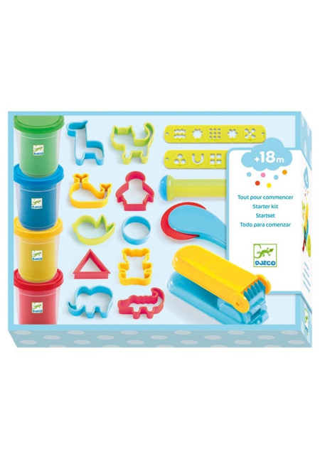 Pasta moldear Estuche con accesorios DJECO