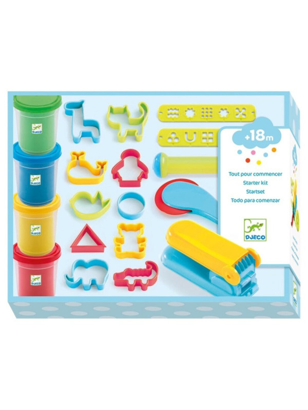 Pasta moldear Estuche con accesorios DJECO