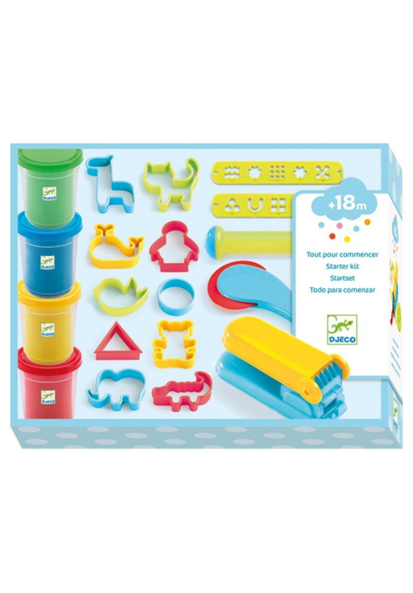 Pasta moldear Estuche con accesorios DJECO