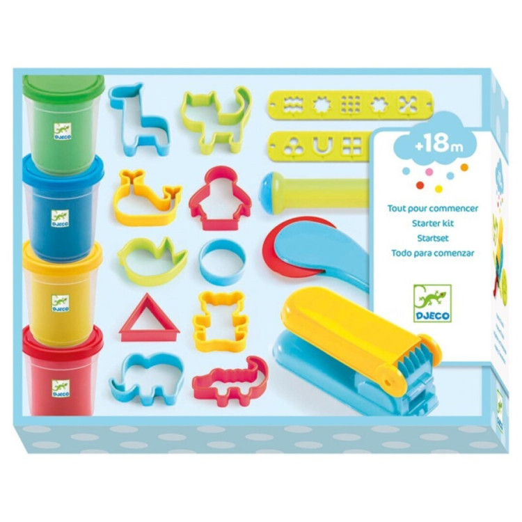 Pasta moldear Estuche con accesorios DJECO
