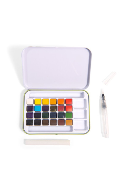 Caja de acuarelas El Jardín MOULIN ROTY