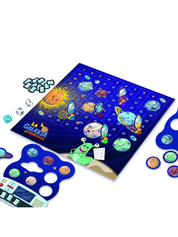 LA GALAXIA DE LOS NUMEROS ATOMO