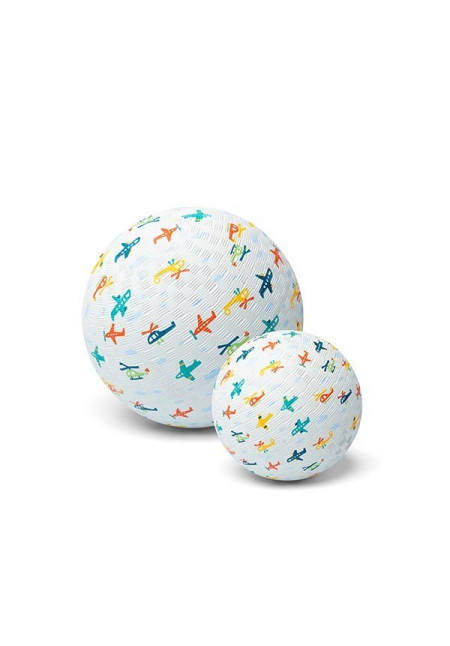 PELOTA DE CAUCHO AVIONES 18 CM LITTLE L 