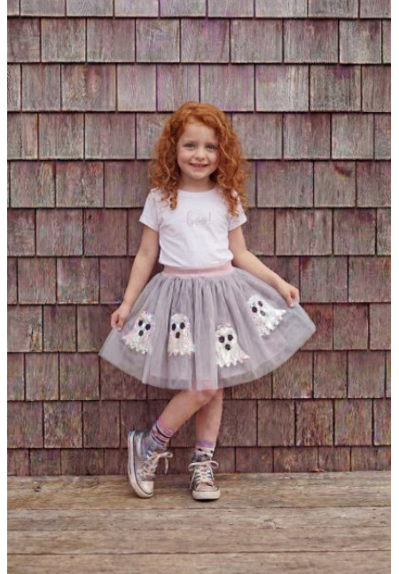  Falda Glam Fantasma TALLA 4-6 AÑOS  Great Pretenders 