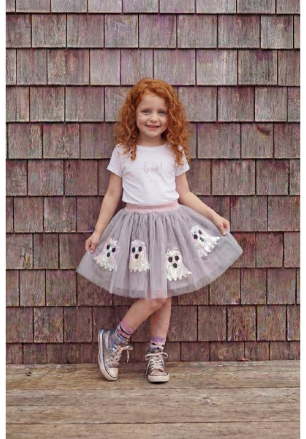  Falda Glam Fantasma TALLA 4-6 AÑOS  Great Pretenders 