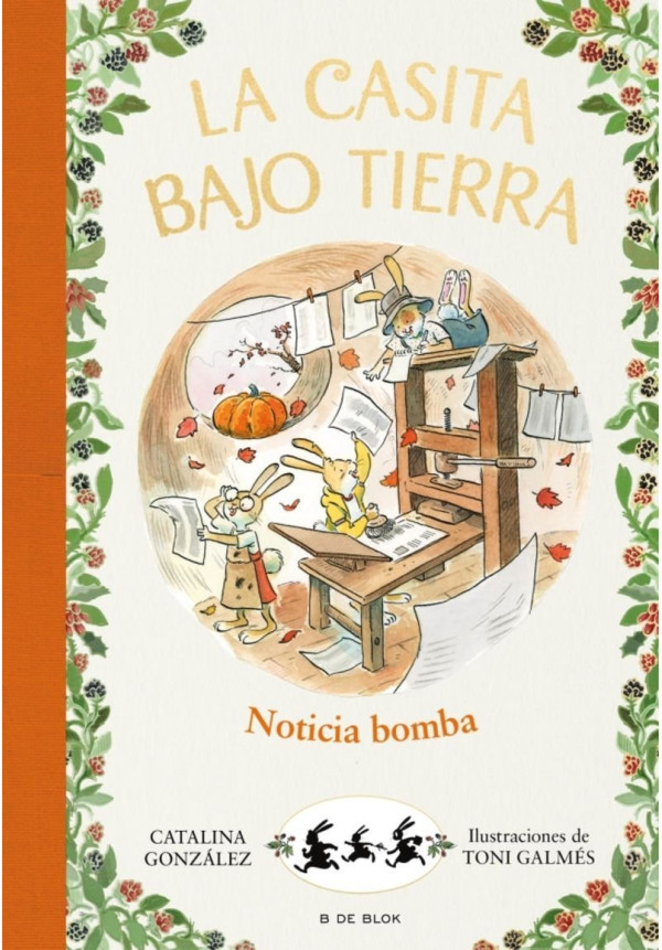 LIBRO La Casita Bajo Tierra 5 - ¡Noticia Bomba!